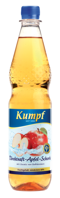 DIREKTSAFT APFELSCHORLE 0,75L PET