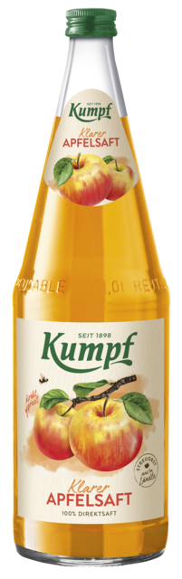 Klarer Apfelsaft