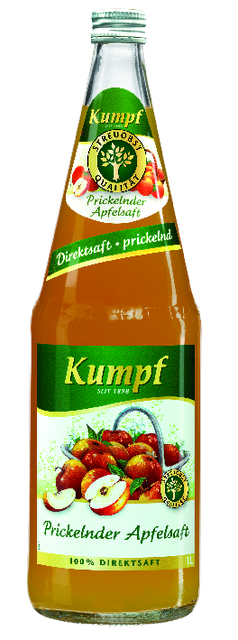 PRICKELNDER APFELSAFT 1L