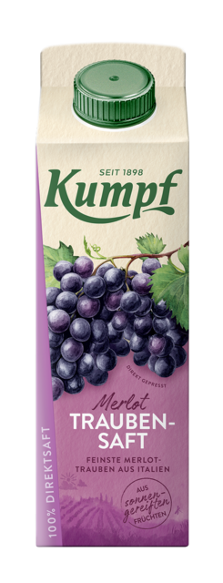 MERLOT TRAUBENSAFT 1L SAFTKARTON